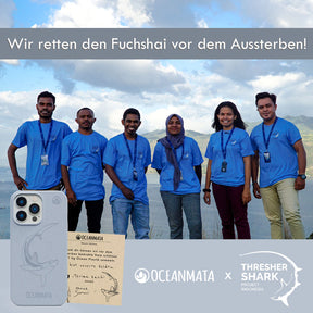Biologisches Apple AirPod Case "Shark Edition" Oceanmata®
